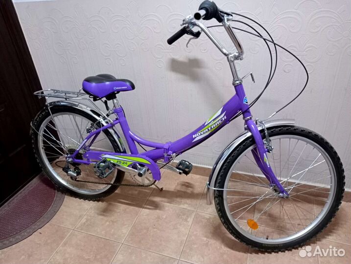 Велосипед складной скоростной 24х1,95 подростковый