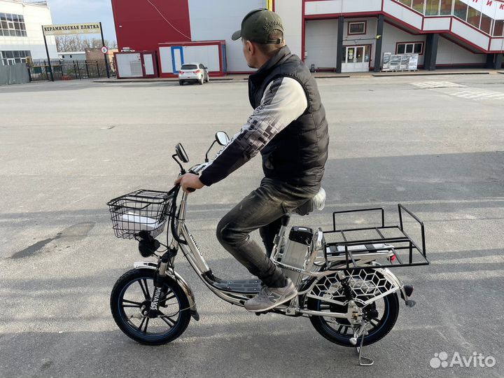 Электровелосипед minako v8 pro гидравлика