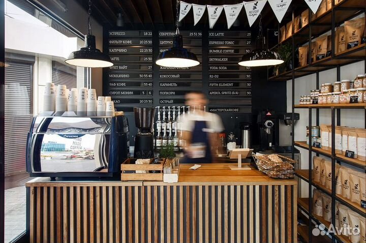 Готовый бизнес: кофейня с полной командой