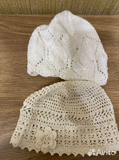 Шапка вязаная крючком