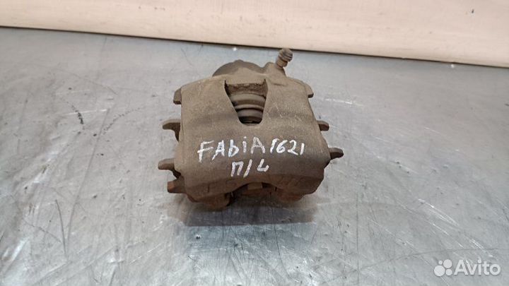 Суппорт тормозной передний левый Skoda Fabia 2