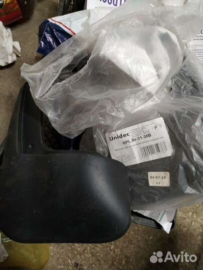 Брызговики задние для Hyundai Solaris 2017-2019