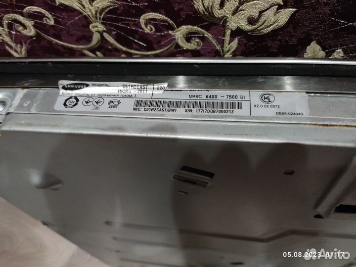 Варочная панель samsung c61r2cast