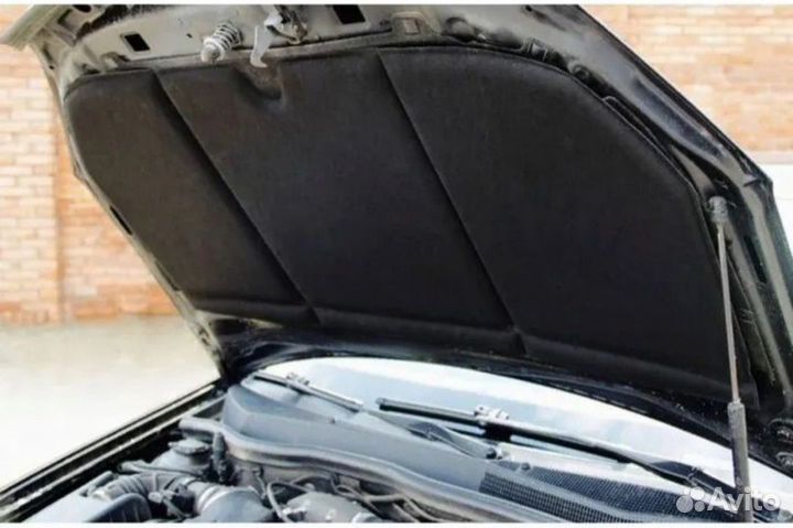 Тепло-Шумоизоляция капота опель