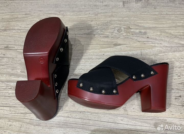 Сабо женские новые р.36 натуральная кожа