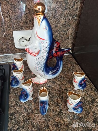 Штофы и графины СССР фарфор