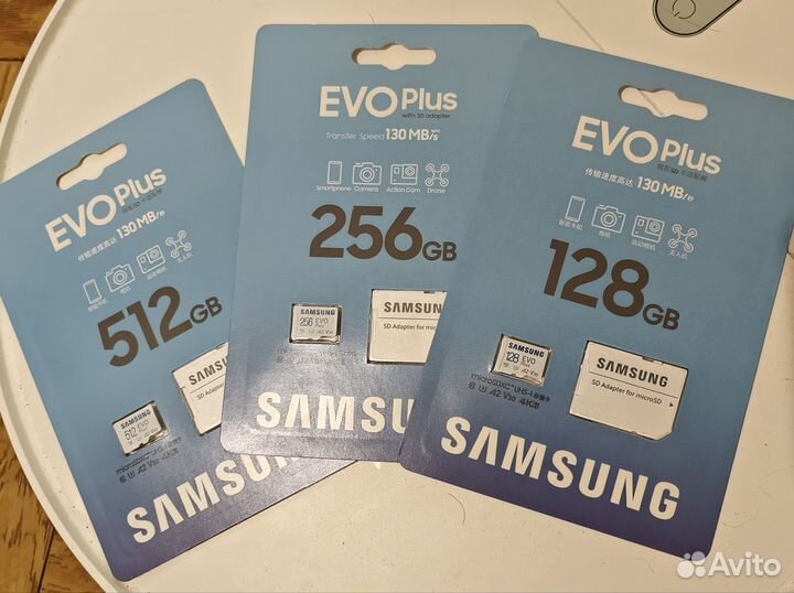 Micro sd Samsung evo plus 128 256 512