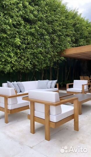 Садовая мебель из дерева