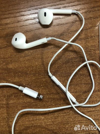 Наушники earpods lightning оригинал от iphone8+