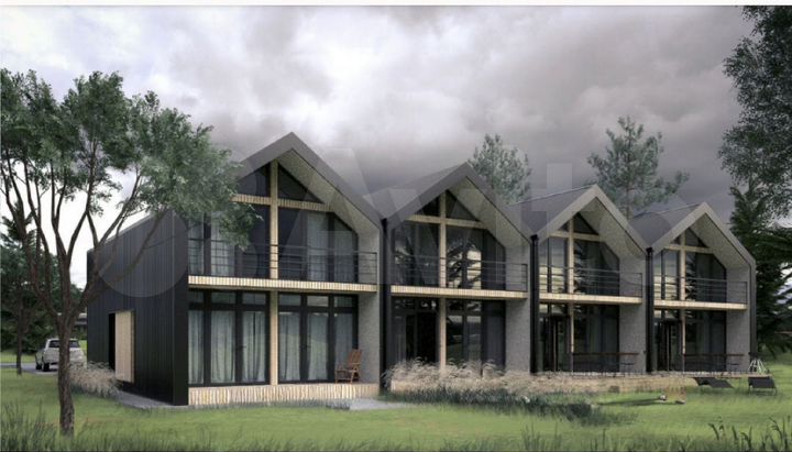 Таунхаус 98 м² на участке 1,5 сот.