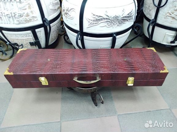 Набор шампуров в подарочном кейсе