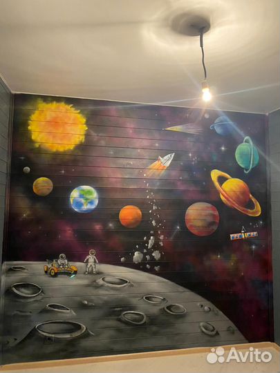 Художественная роспись,граффити,аэрография