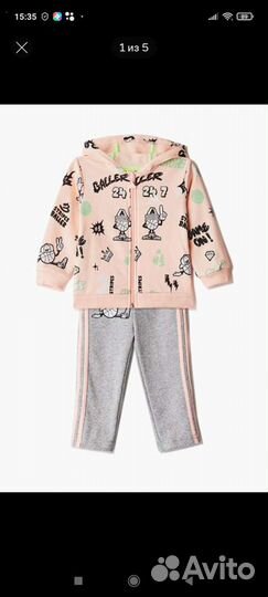 Продам спортивный костюм adidas размер 80 см