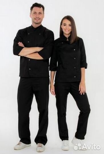 Белый китель поварской мужской оптом