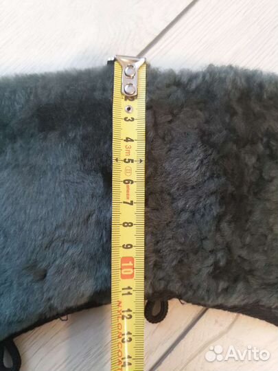 Меховой воротник овчина армейский