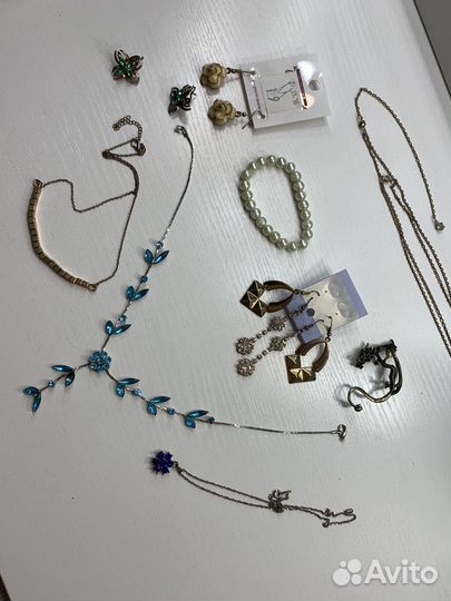 Украшения бижутерия пакетом