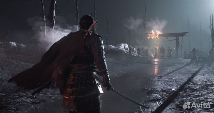 Диск Призрак Цусимы Ghost of Tsushima PS4