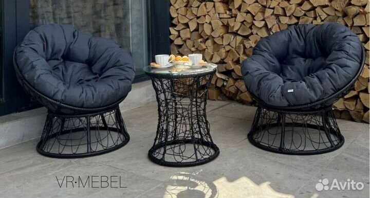 Комплект мебели из ротанга