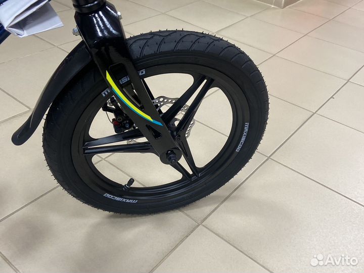 Велосипед 16 Maxiscoo Cosmic Делюкс синий перлам