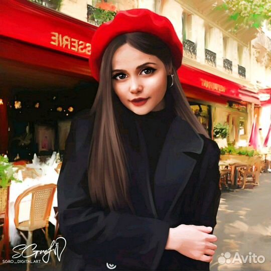 Портрет на холсте по фотографии