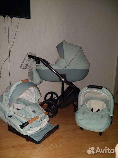 Коляска Be2Me Adamex 3в1(verdi anex bebe tutis)