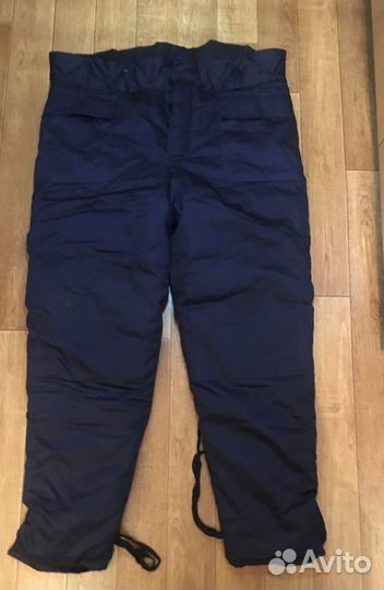 Брюки ватные