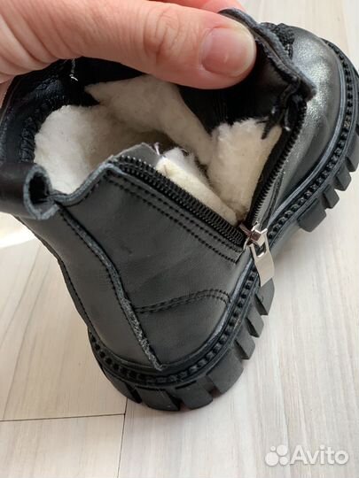 Сапоги зимние на девочку 22 размер