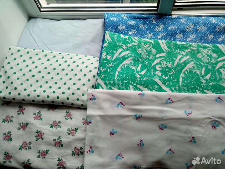 Ткани натуральные в ассортименте