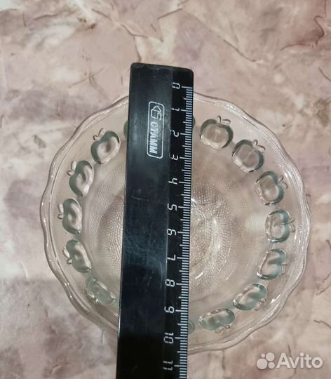 Салатница малая пиалы, розетка прозрачная