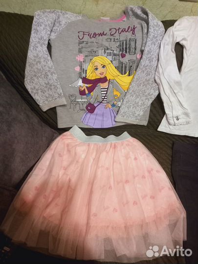 Вещи пакетом на девочку