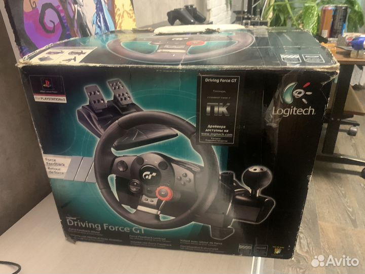 Logitech driving force gt 900градусов