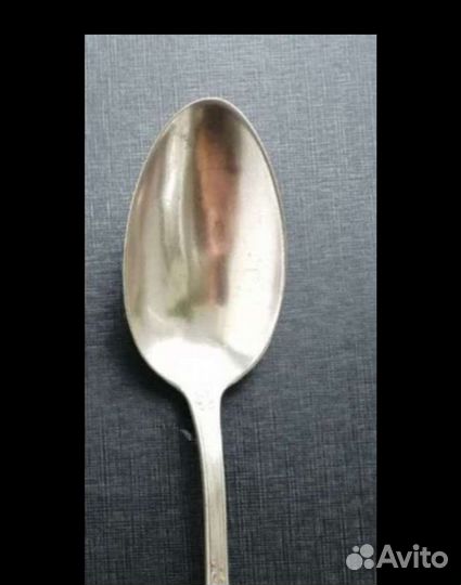 Мельхиоровая ложка старый Киев