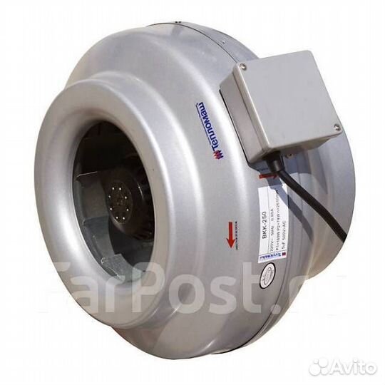 Вентилятор канальный вкк-250