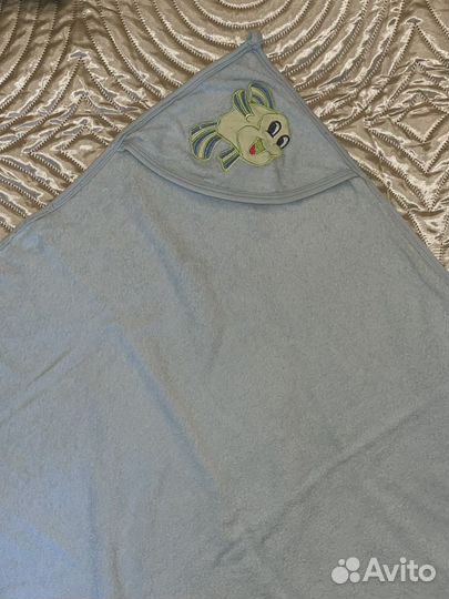 Полотенца детские с капюшоном