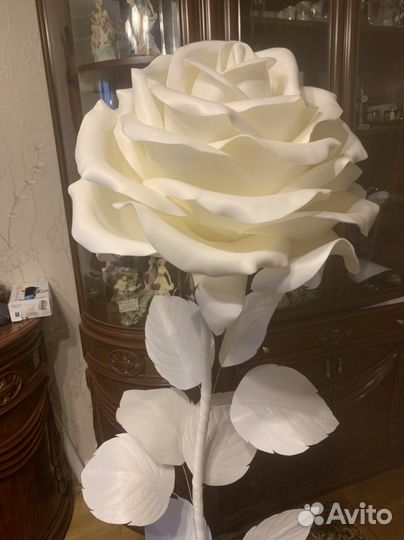 Ростовые розы из изолона под заказ