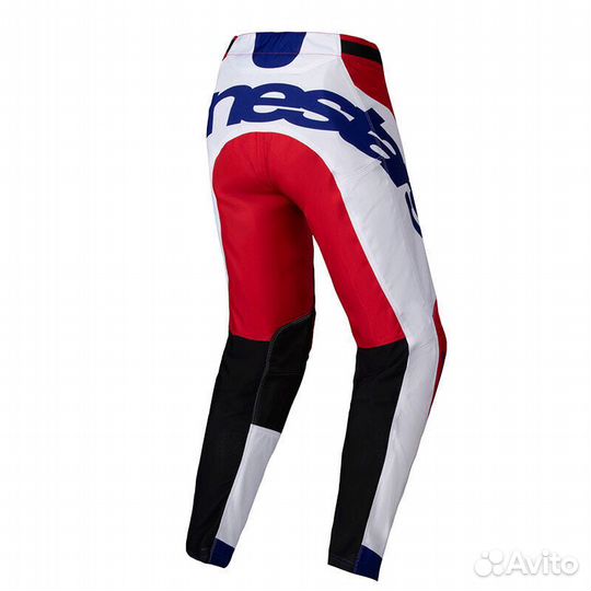 Alpinestars Racer Veil 2025 мотоштаны Red Красный