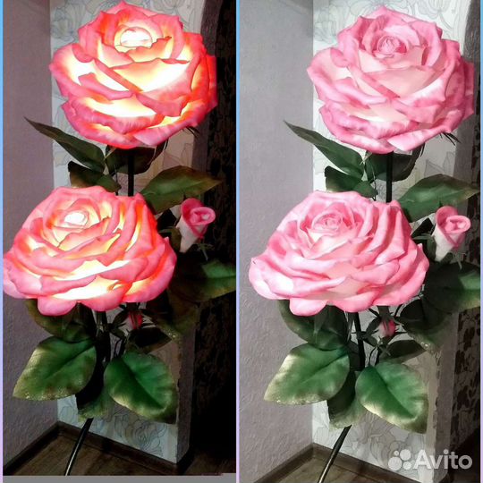 Цветы светильники