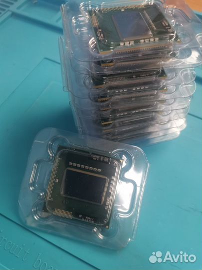 Процессоры intel Core i7- 740qm, 4 ядра, 8 потоков