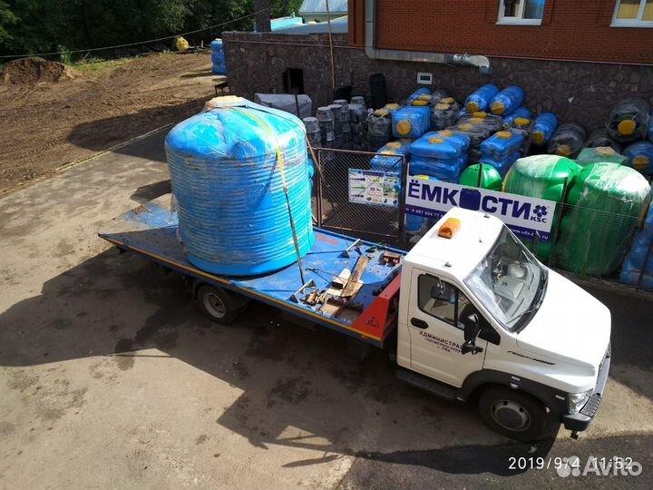 Емкость 5000 литров пластиковая прочная