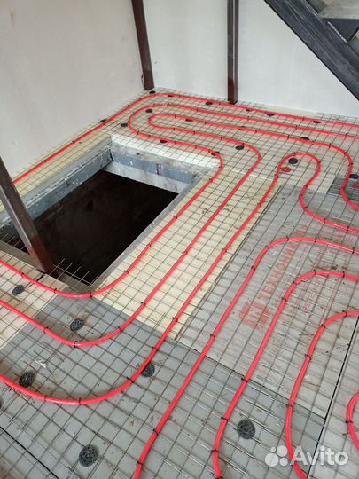 Водяной теплый пол монтаж
