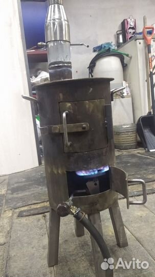 Печка для палатки и не только