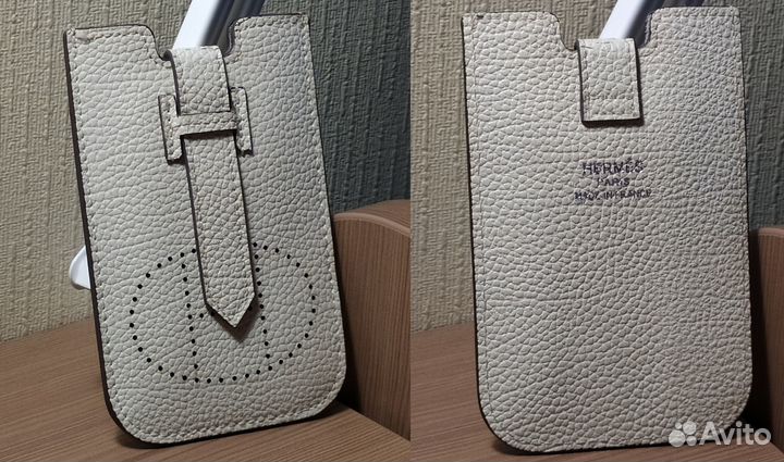 Чехол для телефона Hermes (12.5 на 8см)