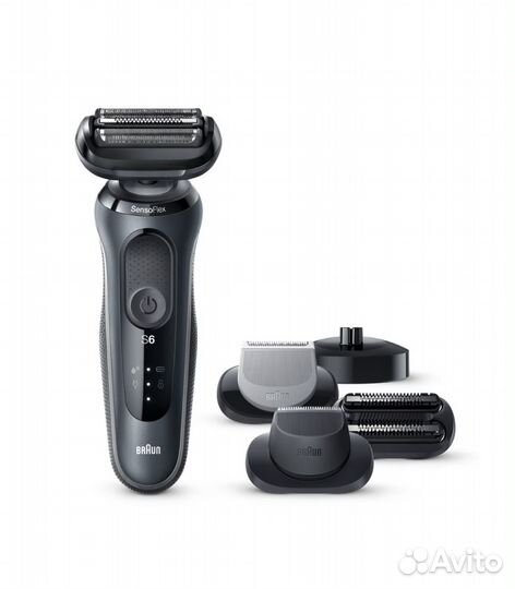 Электробритва Braun Series 6, серый, 60-N4862cs