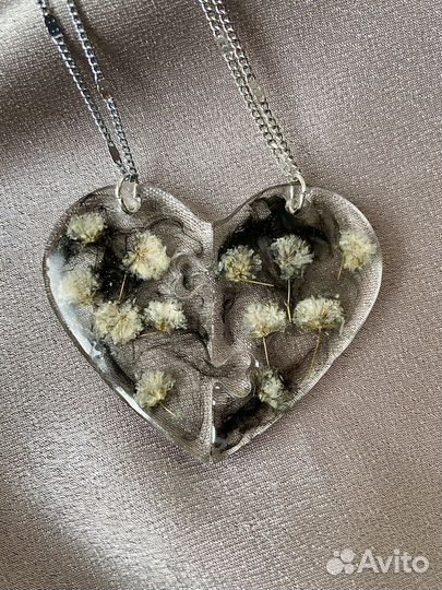 Парные кулоны из эпоксидной смолы