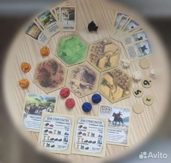 Детали Колонизаторы/Catan и других настольных игр