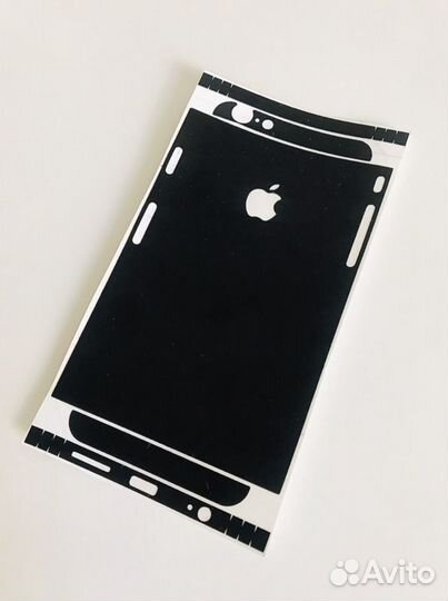 Наклейка (черная) на iPhone 6