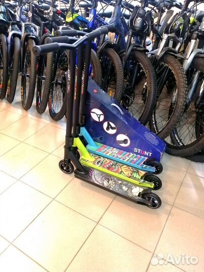 Трюковой самокат, колесо 110мм