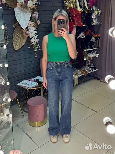 Джинсы zara 34