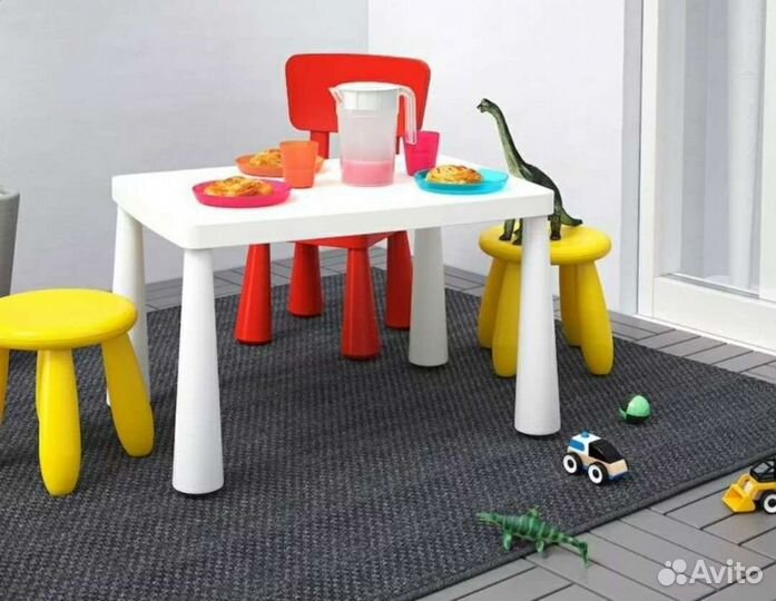 Маммут столик белый Новый Икеа в наличии