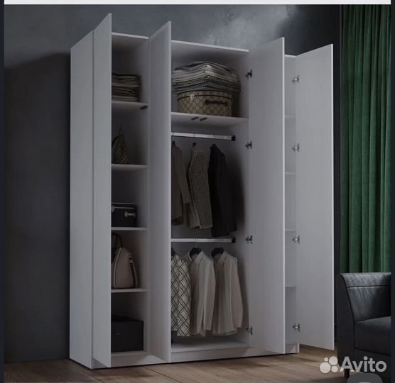 Шкаф новый белый